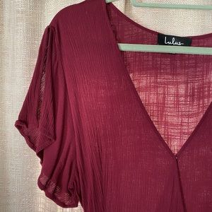 Lulus Wrap Dress